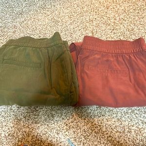 Old navy elastic waist joggers. 2 pair, size XL.